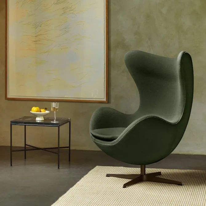3316 Egg lenestol Warm Graphite
