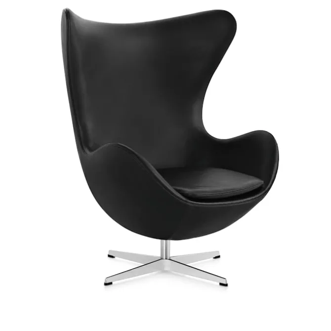 3316 Egget lenestol Satin Polished