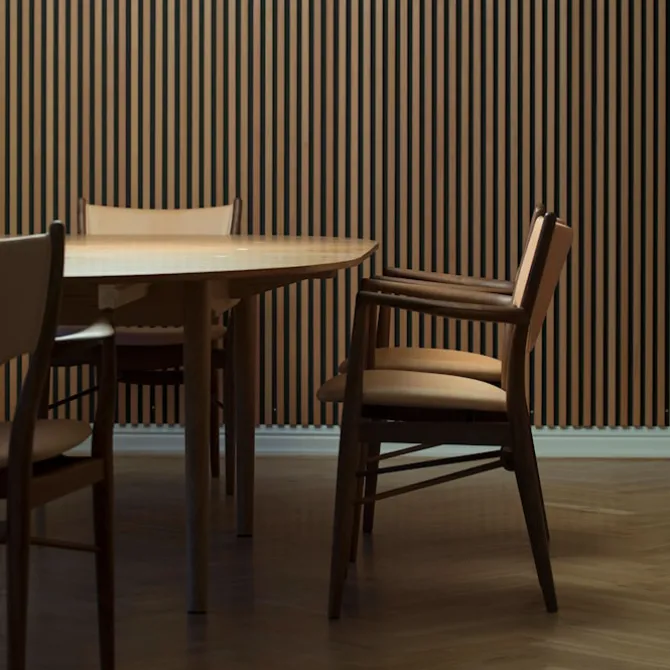 46 lenestol Clear oiled oak