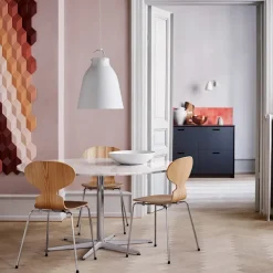 3101 Myran stol Coloured Ash Veneer Chrome
