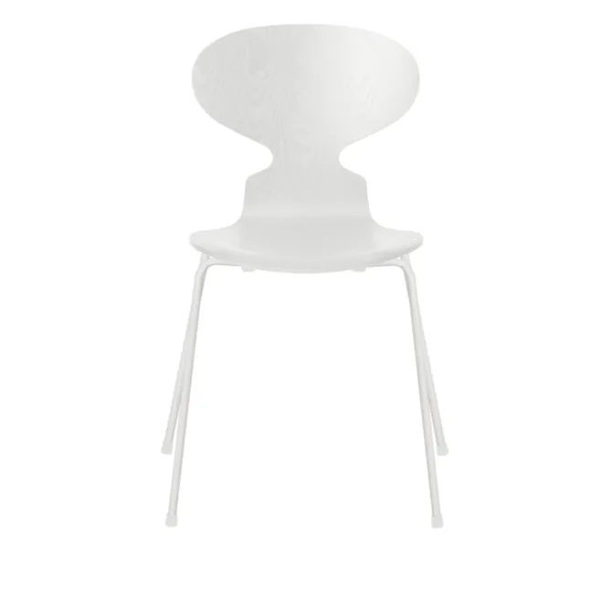 3101 Myran stol Coloured Ash Veneer White