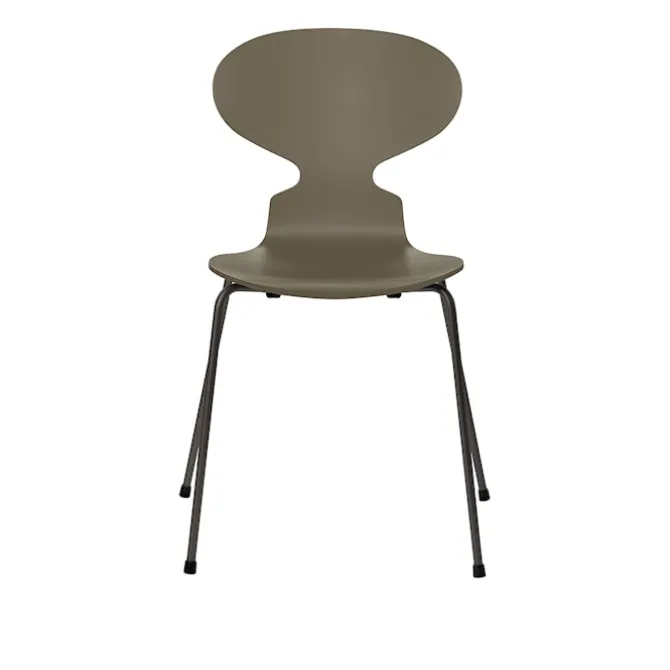 3101 Myran stol Lacquered Beech Veneer Warm Graphite