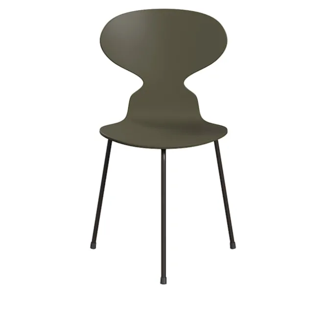 3100 Myran stol Lacquered Beech Veneer Brown Bronze