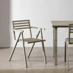 19 Outdoors Stacking Arm Chair Set of 2