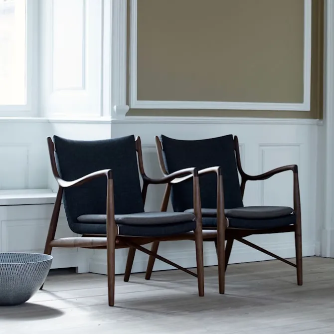 45 stol Dark oiled oak
