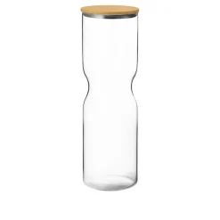 Alfredo beholder X-Large 2,0 L glass gult rustfritt stållokk