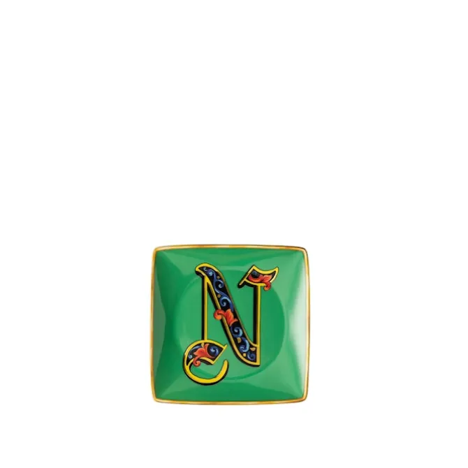 Alphabet Plate N - 12 cm