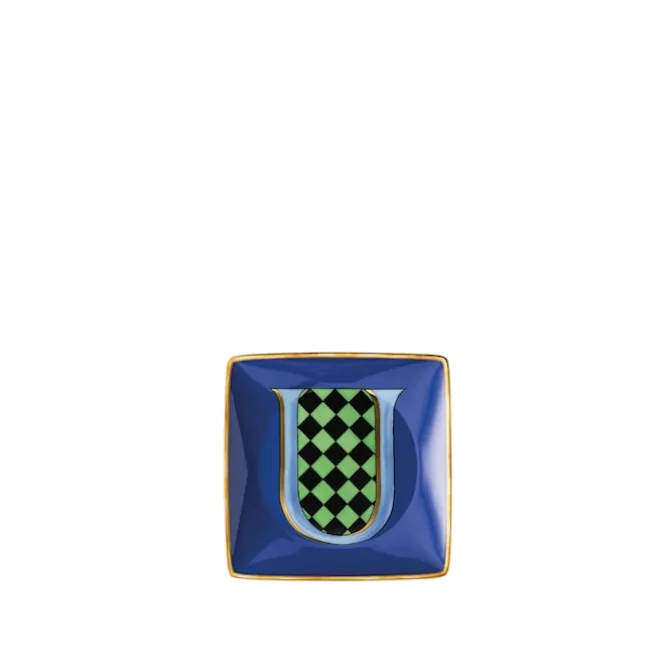 Alphabet Plate U - 12 cm