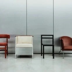 Aluminium lenestol Matt Brushed Aluminum