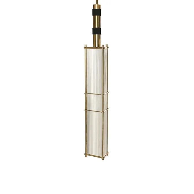 Arbor Pendant, Brass/Black