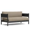 Arbour Club sofa Black Beech