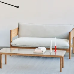 Arbour Club sofa Oiled Waxed Oak