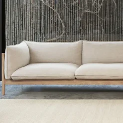 Arbour Eco 3-seters sofa Black Stained Beech