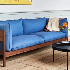 Arbour Eco 3-seters sofa Black Stained Beech