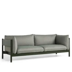 Arbour Eco 3-seters sofa Bottle Green Stained Beech