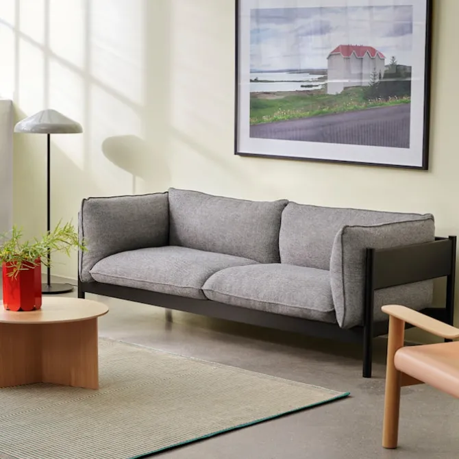 Arbour Eco 3-seters sofa Oiled Waxed Oak