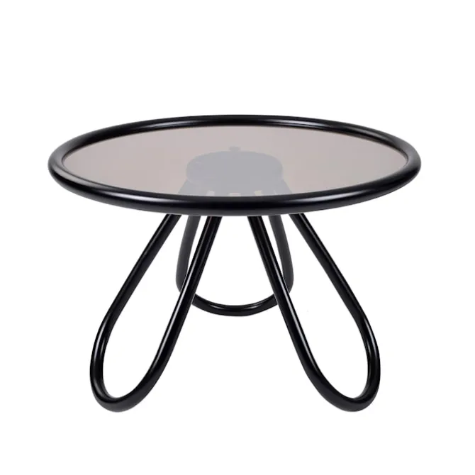 Arch Coffee Table - Glass Top