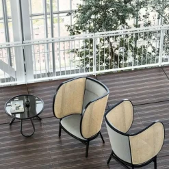 Arch Coffee Table - Glass Top