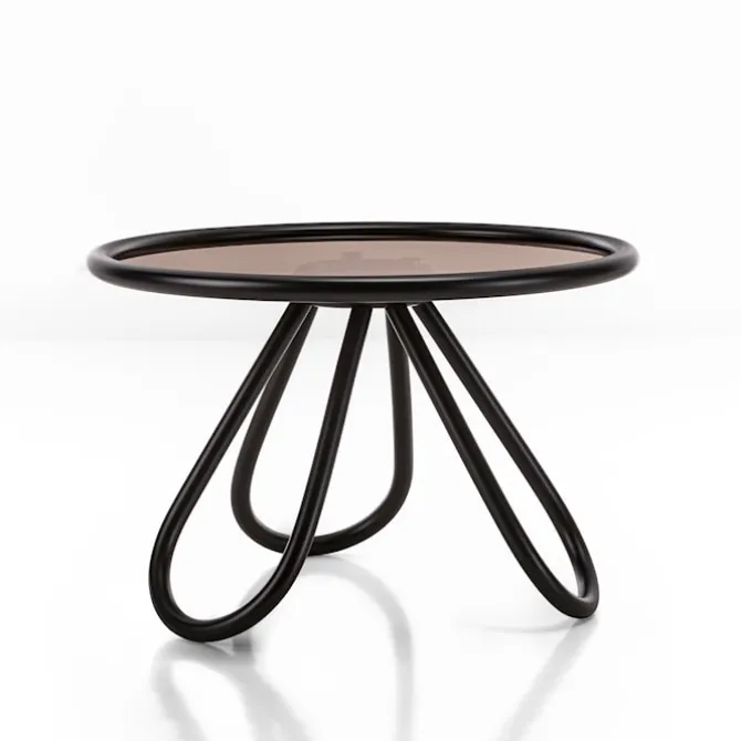Arch Coffee Table - Glass Top