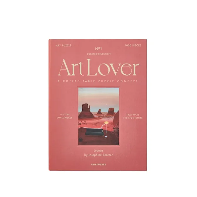 Art Lover Book Puzzle - Lounge, 1000 pcs