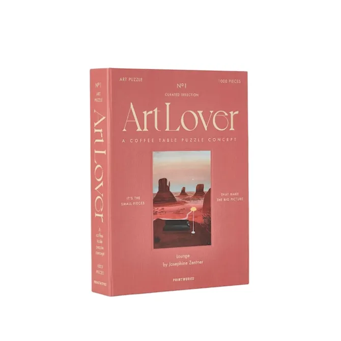 Art Lover Book Puzzle - Lounge, 1000 pcs