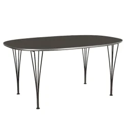 B612 Superellipse spisebord 100 x 150 cm Grey