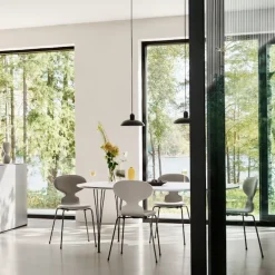 B620 Superellipse uttrekkbart spisebord 170–270 x 100 cm White