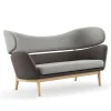 Baker sofa Clear oiled oak