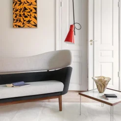 Baker sofa Clear oiled oak