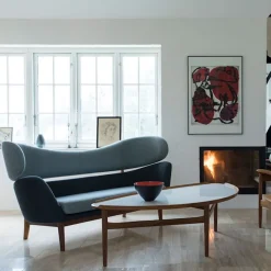 Baker sofa Walnut