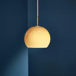 Ball Glasshengelampe Ø18 cm