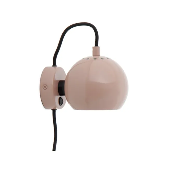 Ball Vegglampe Ø12 cm