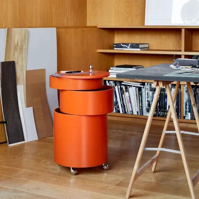Barboy Side Table & Mobile Storage Unit