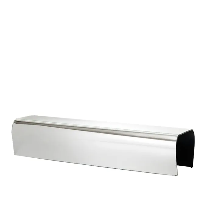 Bent Glass Bench