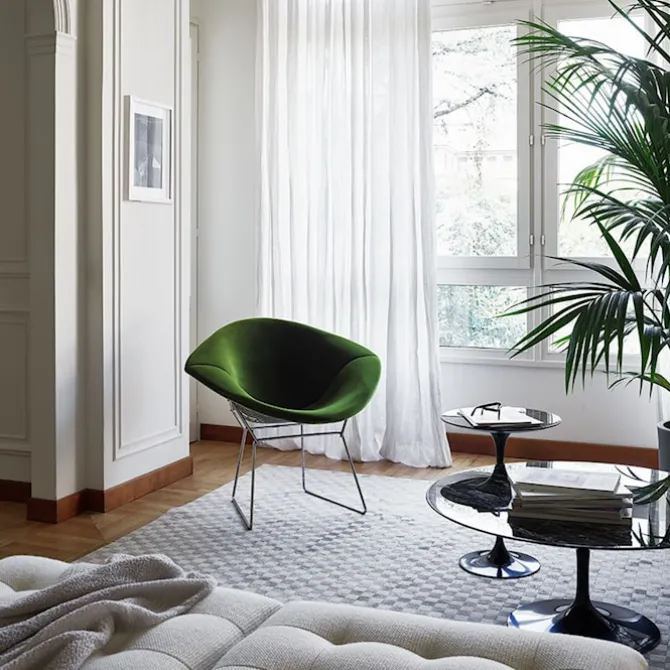 Bertoia Diamond lenestol