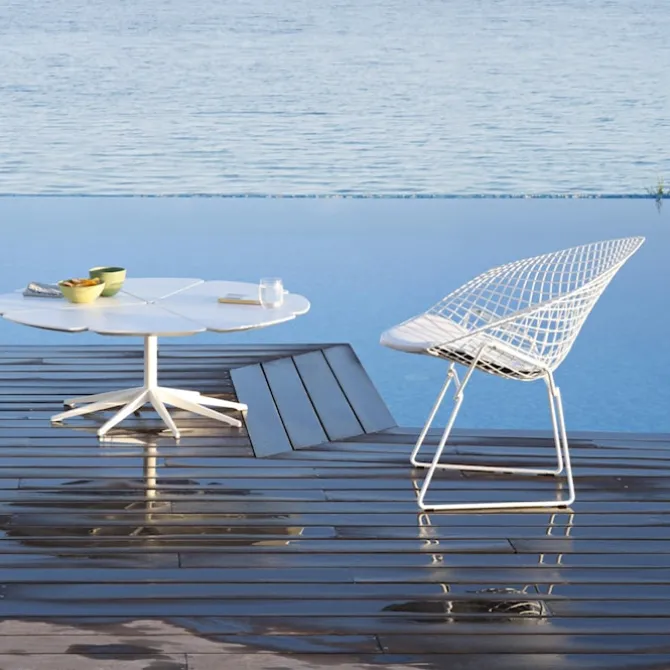 Bertoia Diamond utendørs lenestol