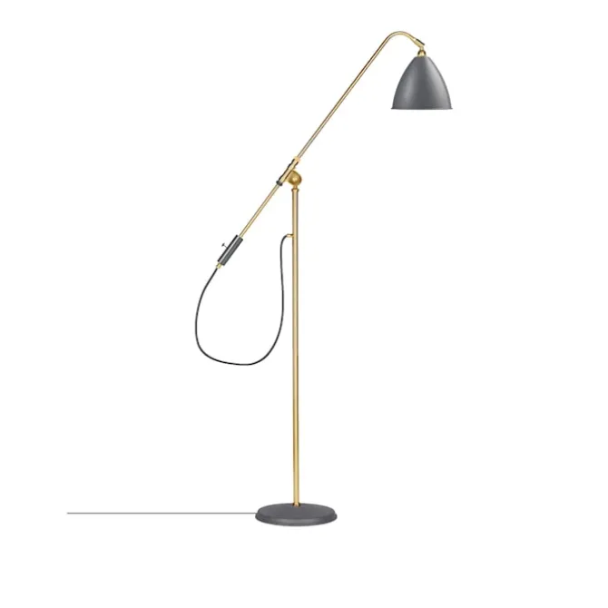 Bestlite BL4 gulvlampe messing