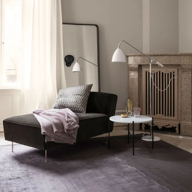 Bestlite BL4 gulvlampe svart messing