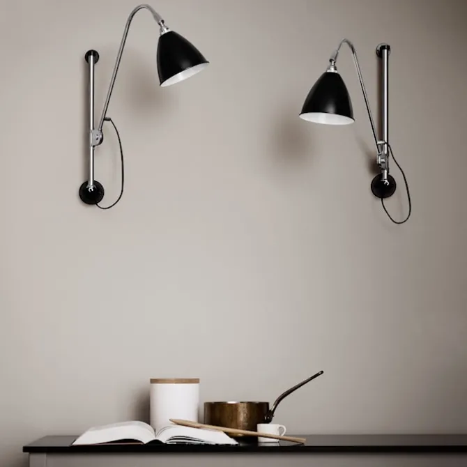 Bestlite BL5 vegglampe krom