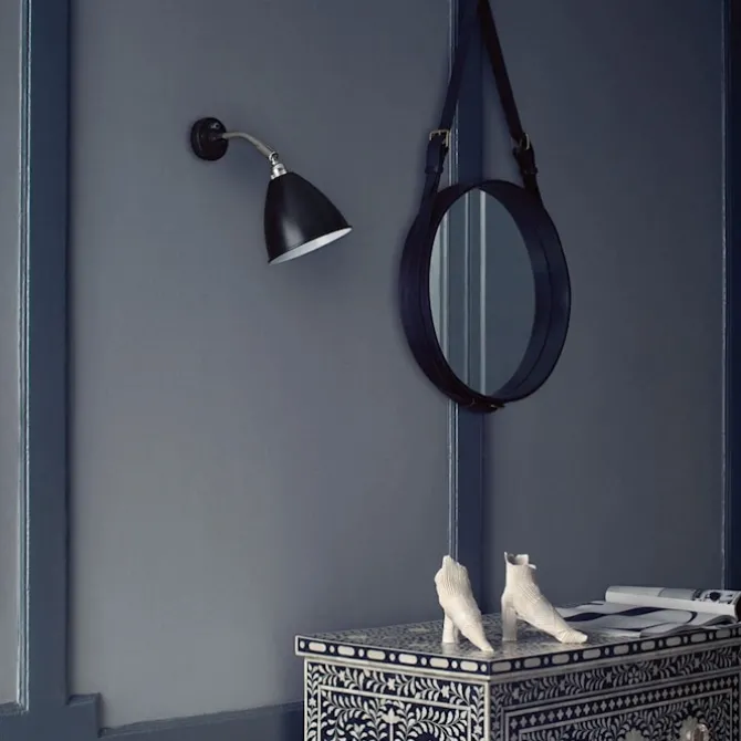 Bestlite BL7 vegglampe messing