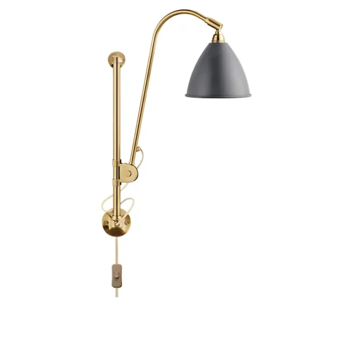 Bestlite BL5 vegglampe messing