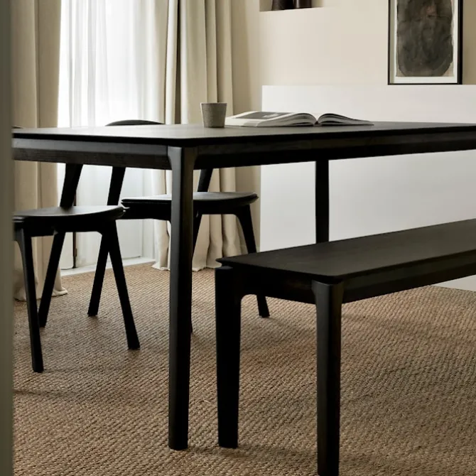 Bok Bench Brown Oak