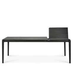 Bok Extendable Dining Table Black Oak