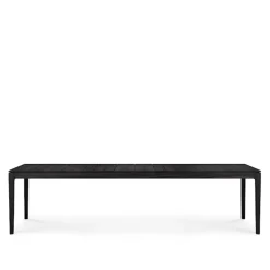 Bok Outdoor Dining Table Black Teak