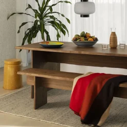 Bookmatch Table 275 cm + Benches