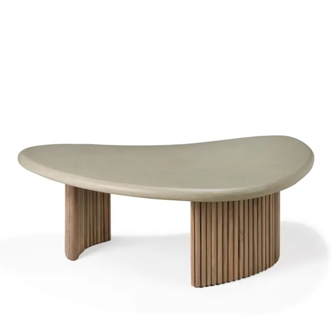 Boomerang outdoor coffee table