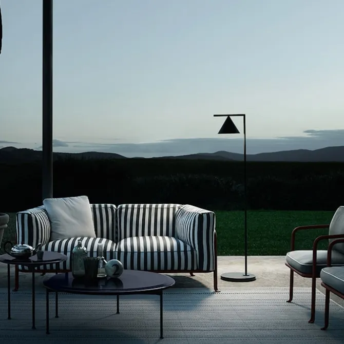 Borea 2-seters utendørs sofa