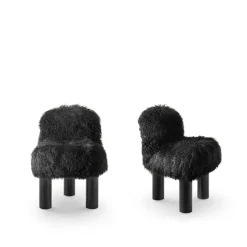 Botolo High Armchair Fur