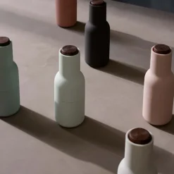 Bottle salt- og pepperkvern Brass