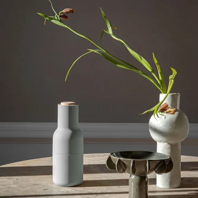 Bottle salt- og pepperkvern Sand